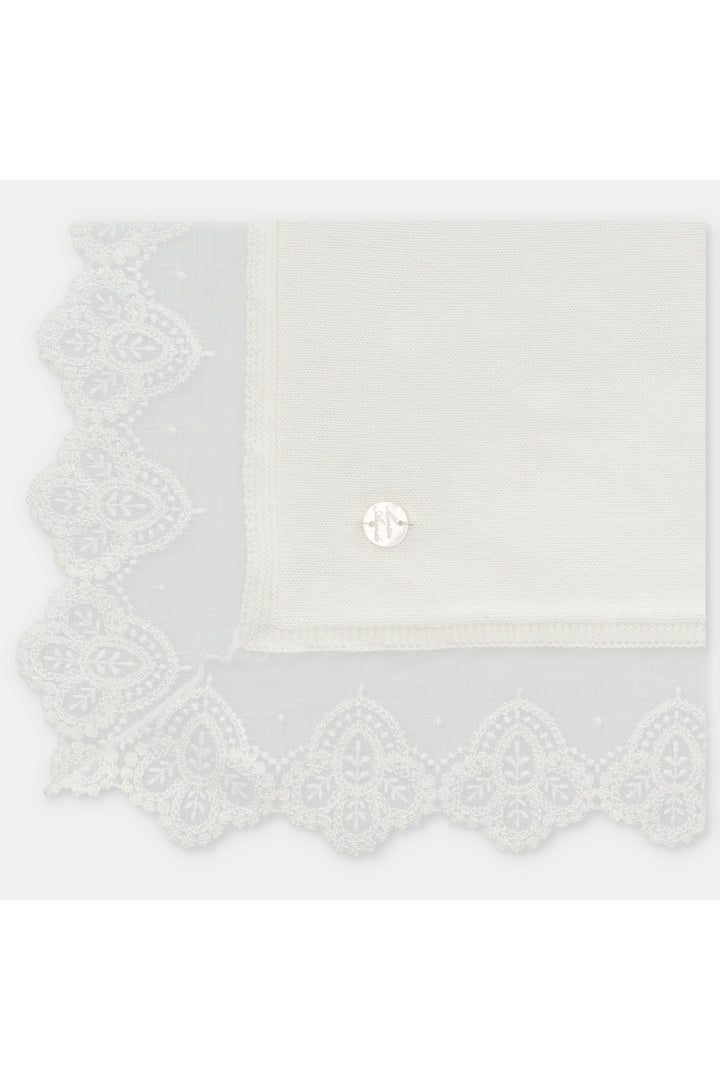 FIRENZE STITCH BAPTISM SHAWL