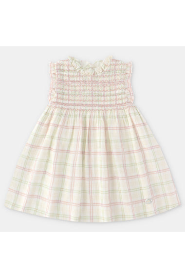 FRESONARA MARTIN ARANDA CHECKED FABRIC DRESS