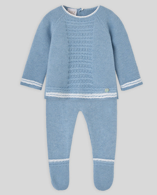 "VERNE" JUNGEN ALG/CASH PULLOVER+HOSE