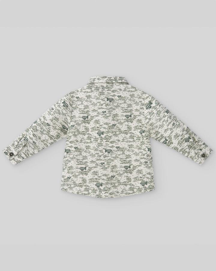 BOY'S SHIRT WITH ZEPPELIN PRINT "TRAVIATA"