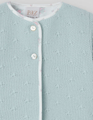 CHAQUETON COMBINADO NIÑA "SEMILLA"