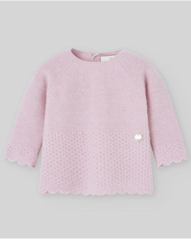 CONJUNTO NIÑA JUBON Y POLAINA LANA