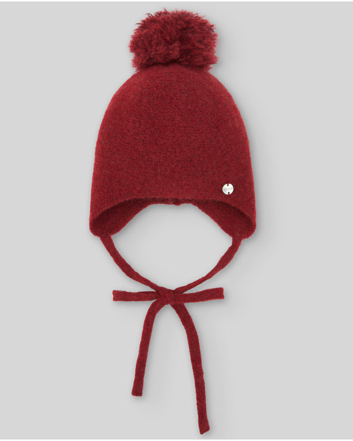 GORRO POMPON C/ OREJERAS "ACEBO"