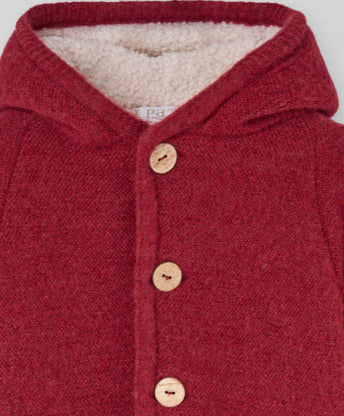 CHAQUETON PUNTO CAPUCHA "ACEBO"