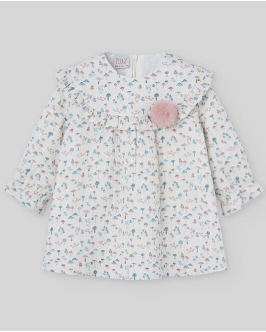 VESTIDO ESTAMPADO "SETITAS"