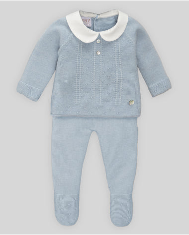 CONJUNTO NIÑO JUBON Y POLAINA "ERIZOS"