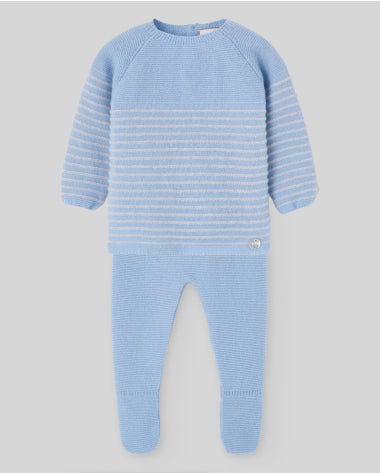 CONJUNTO JUBON Y POLAINA LANA