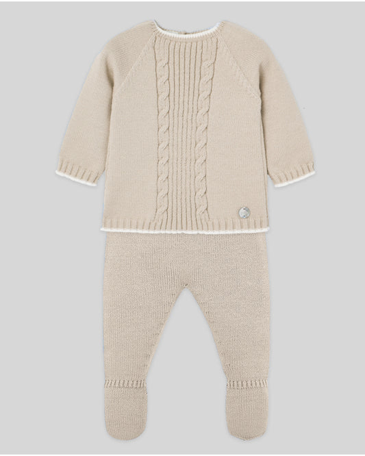 CONJUNTO JUBON Y POLAINA "ESENCIAL"