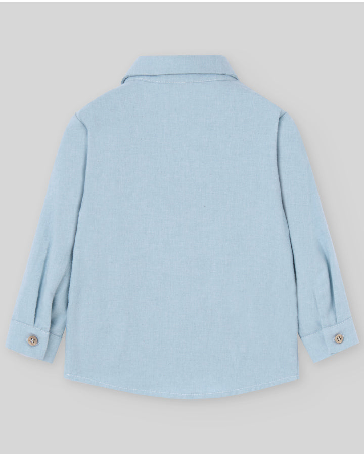 CAMISA TELA LISA BEBE INFANTIL "QUINTA"