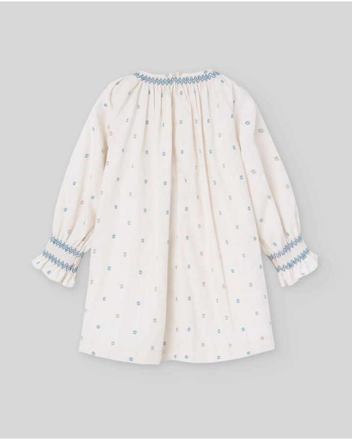 VESTIDO CEREMONIA PLUMETY INFANTIL "QUINTA"