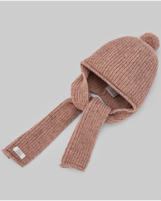 GORRO BUFANDA POMPON "DEVA"