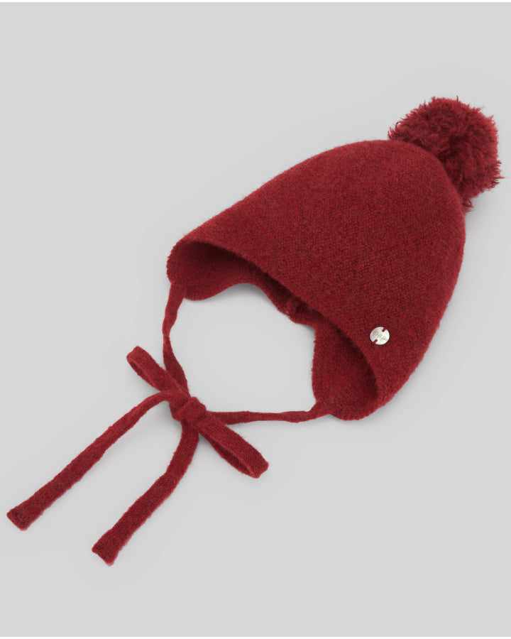 GORRO POMPON C/ OREJERAS "ACEBO"
