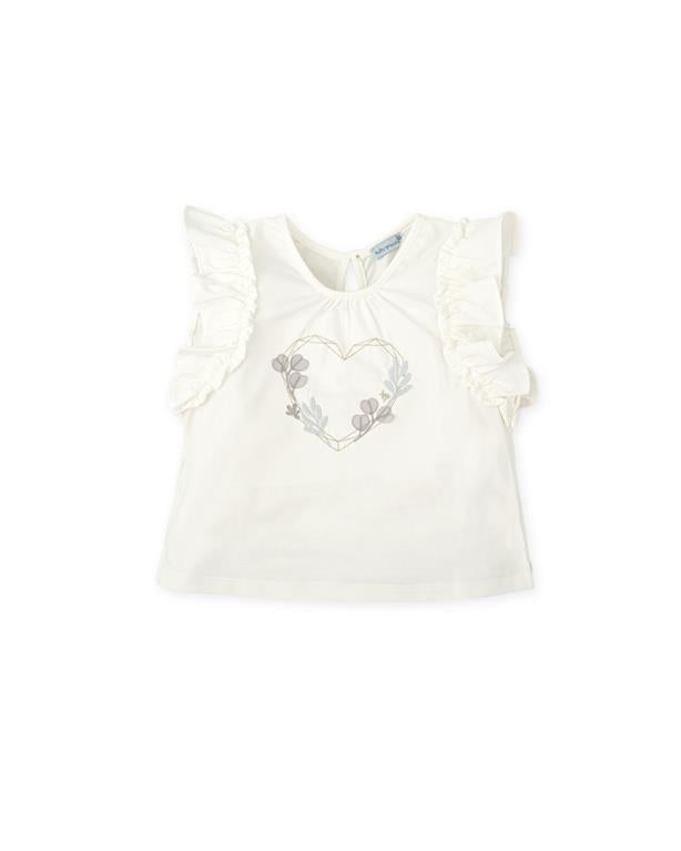 CHEMICAL WHITE HEART T-SHIRT