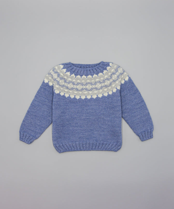 JERSEY AZUL CON GRECA LANA MERINO