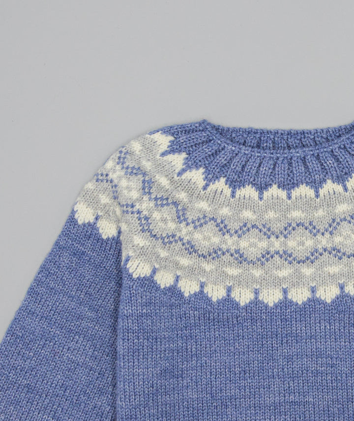 JERSEY AZUL CON GRECA LANA MERINO