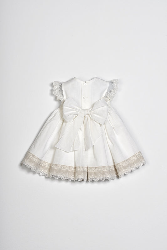 VESTIDO BAUTIZO CEREMONIA CON CUBREPAÑAL