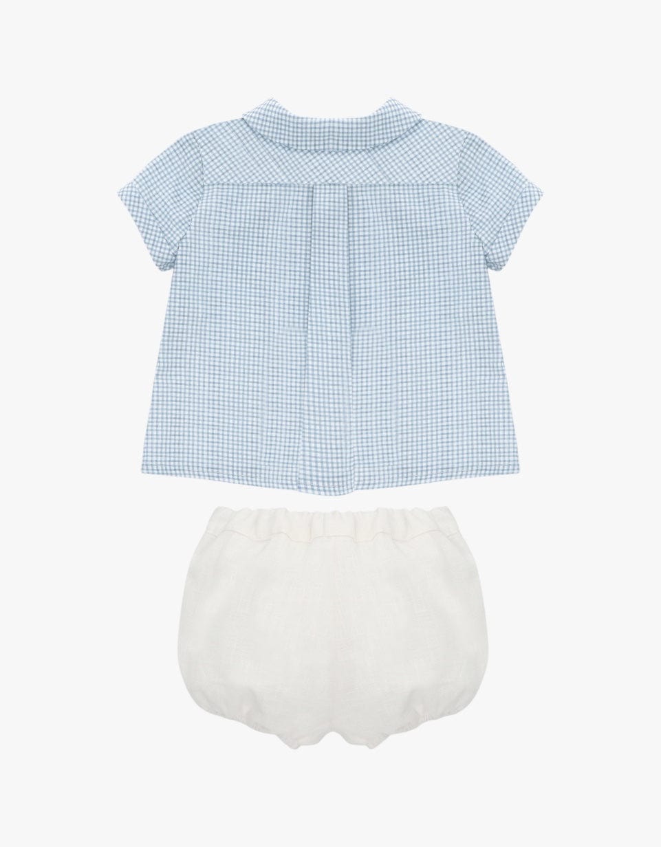 KARIERTES HEMD-SET MIT BOMCACHO MA