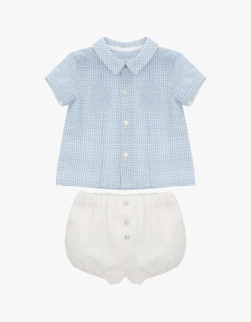 KARIERTES HEMD-SET MIT BOMCACHO MA