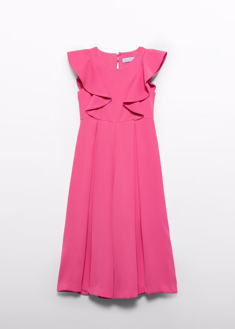 Long Crepe Jumpsuit