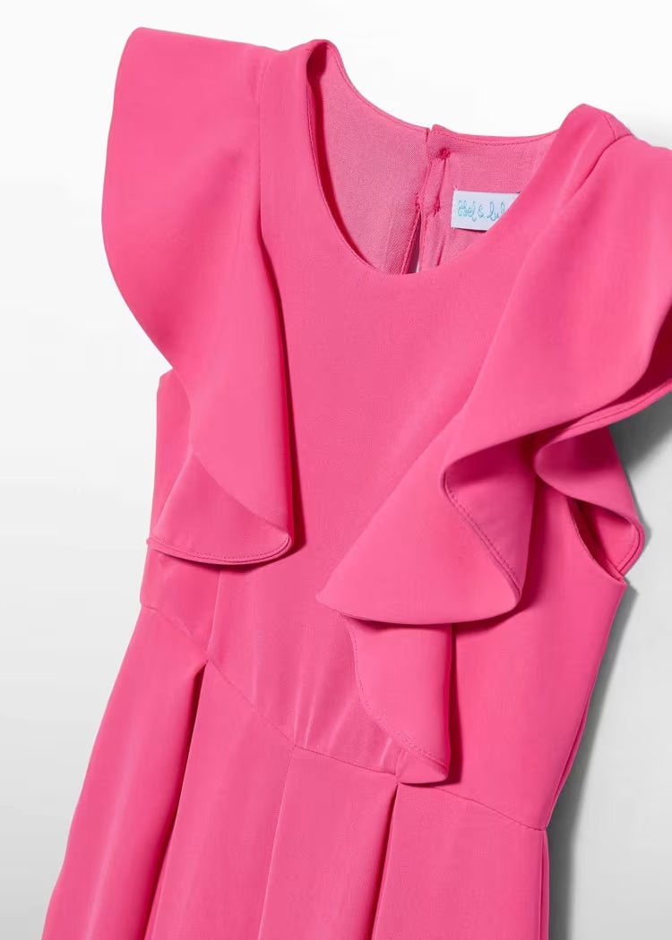 Long Crepe Jumpsuit