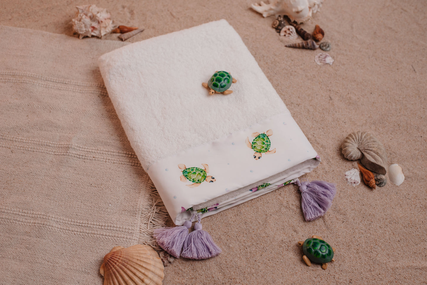 HALF-LEG BEACH TOWEL